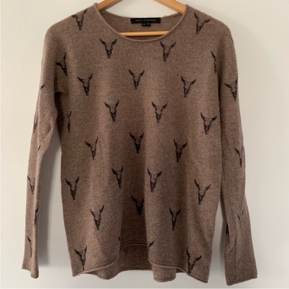 Skull Cashmere Sweater xs